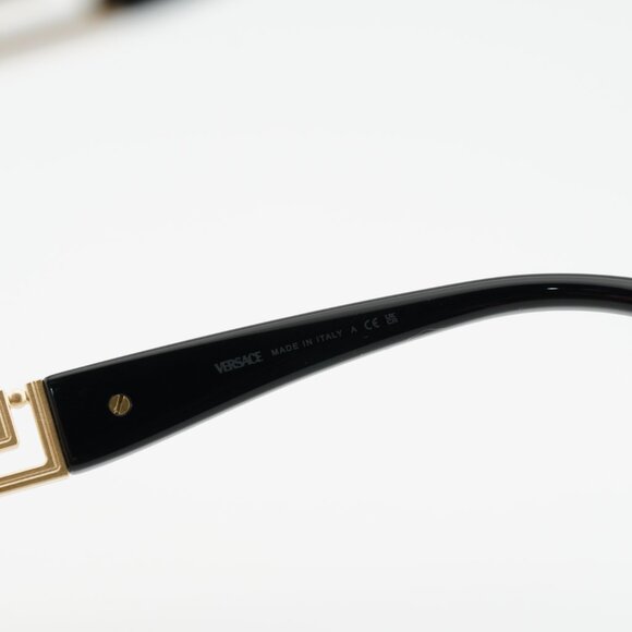Versace VE2298 100287 Sunglasses Gold Rectangle Frame, Dark Grey Lenses main image 8
